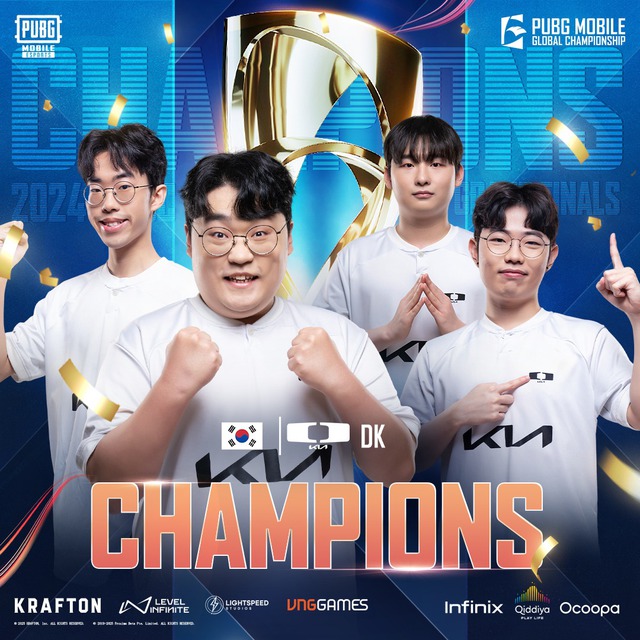 Dplus KIA đăng quang vô địch PUBG MOBILE Global Championship 2024