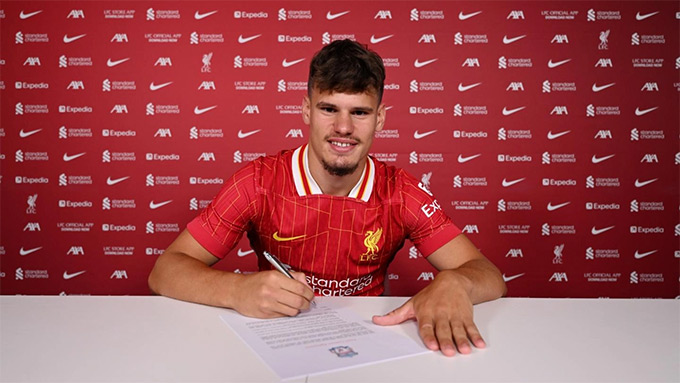 Chuyển nhượng bom tấn: Liverpool chính thức có chữ ký của hậu vệ trái tài năng Kerkez