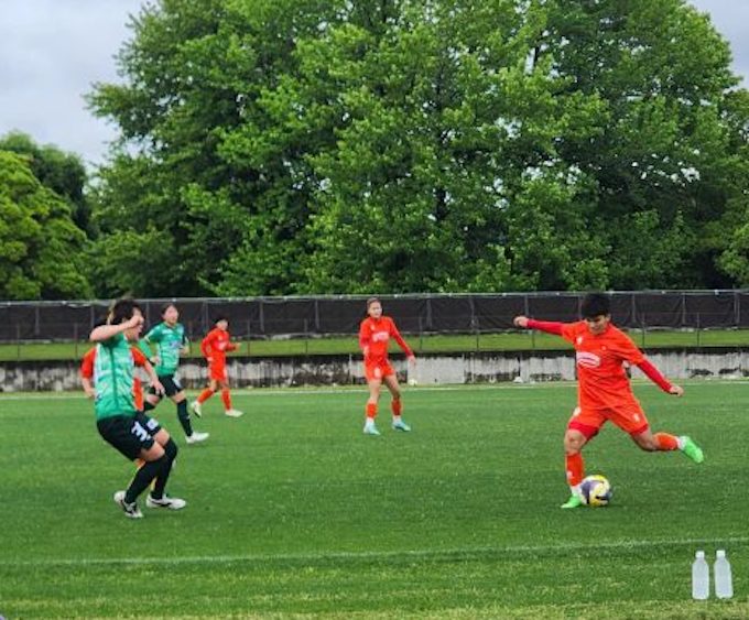 Tuyển nữ Việt Nam thắng kịch tính Iga Kunoichi Mie 3-2 trong trận giao hữu tại Nhật Bản