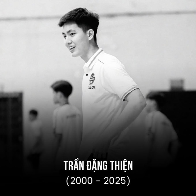 Trần Đặng Thiện - Tài năng futsal trẻ tuổi qua đời đột ngột vì đột quỵ