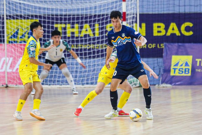 Vòng 12 Giải Futsal Hạng Nhất Quốc Gia: Thái Sơn Nam Vững Chắc Ngôi Đầu, Tân Hiệp Hưng Ghi Thêm 3 Điểm