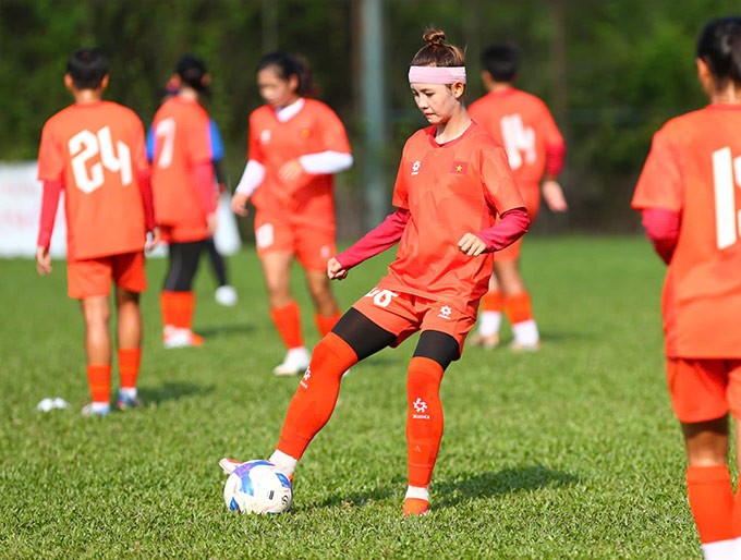 ĐT U19 nữ Việt Nam tự tin hướng đến chức vô địch U19 nữ Đông Nam Á 2025