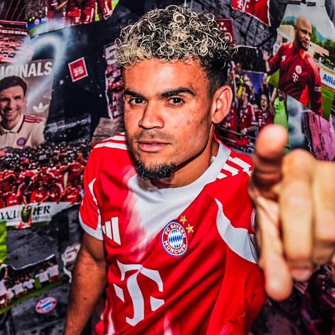 Luis Diaz gia nhập Bayern Munich: Chuyển nhượng bom tấn 65,5 triệu bảng