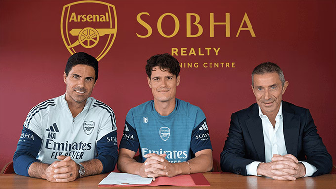Arsenal chính thức chiêu mộ tiền vệ Christian Nørgaard