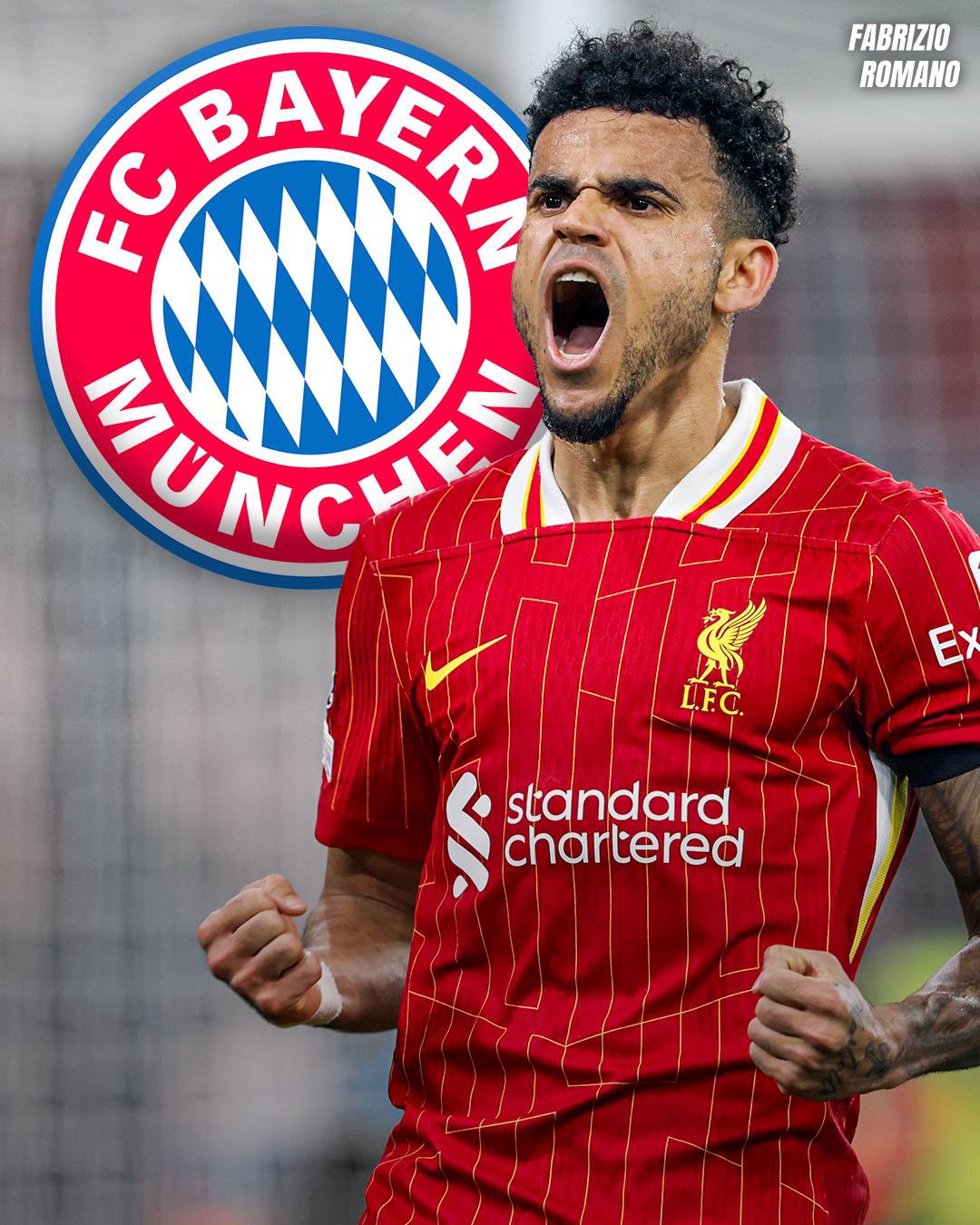 Bayern Munich Chốt Giá 80 Triệu Euro Chiêu Mộ Luis Diaz Từ Liverpool
