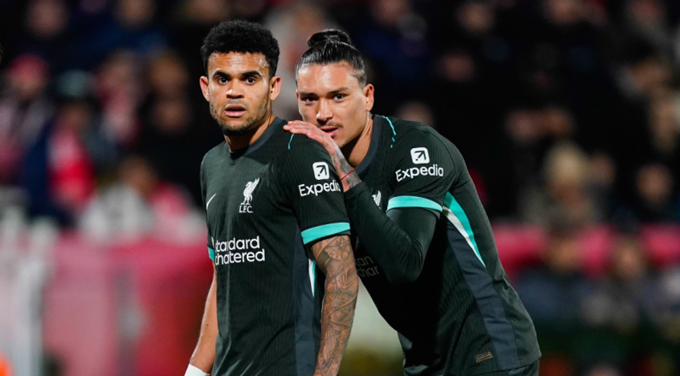 Tương lai của Nunez và Diaz tại Liverpool: Dấu hỏi lớn sau danh sách thi đấu giao hữu