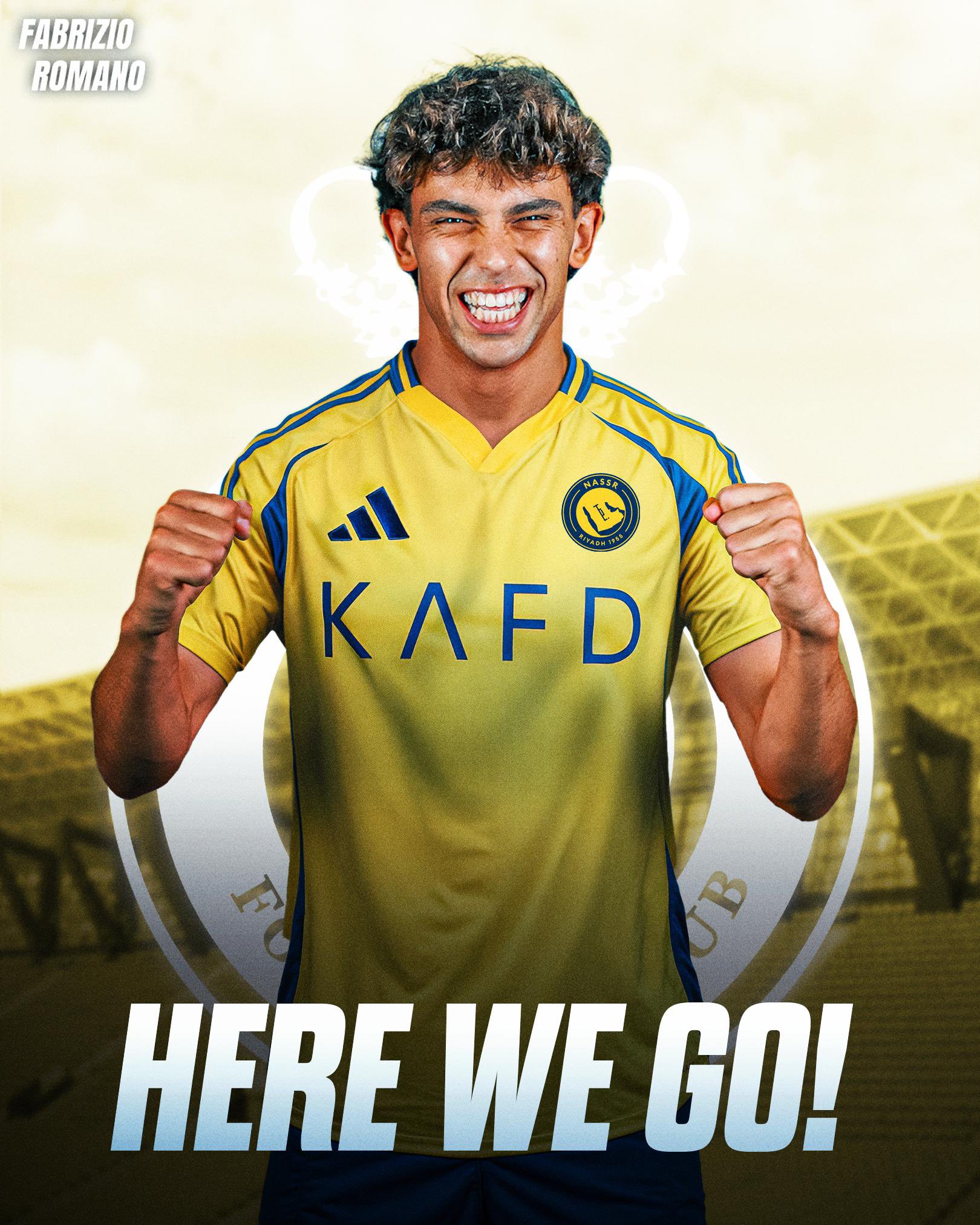 Joao Felix chính thức cập bến Al Nassr: Bom tấn 50 triệu Euro
