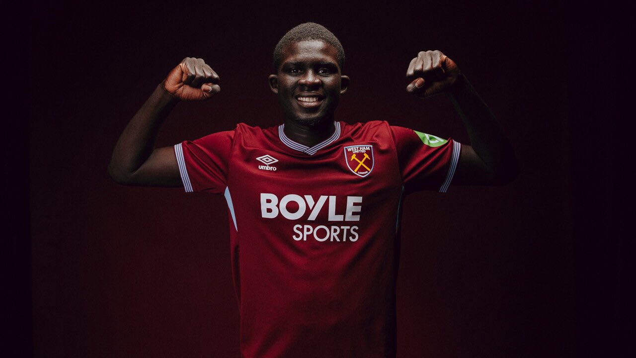 West Ham chi 22 triệu euro, sở hữu hậu vệ trái tài năng El Hadji Malick Diouf