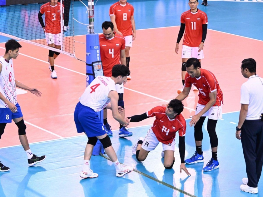 Tuyển Bóng chuyền Nam Việt Nam: Thắng 2, Thua 2 tại Chặng 1 SEA V.League 2025