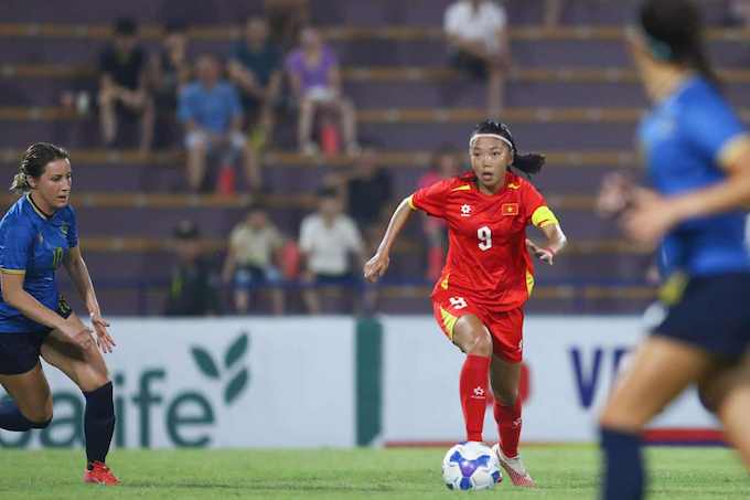 Tuyển nữ Việt Nam thắng đậm Guam 4-0, dẫn đầu bảng E vòng loại Asian Cup 2026