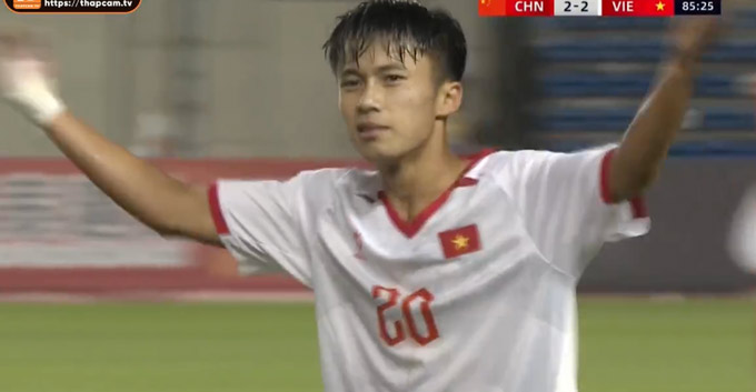 U16 Việt Nam Hòa Trung Quốc 2-2 Trong Trận Cầu Kịch Tính