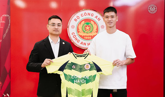 Vũ Tuyên Quang gia nhập CAHN: Sự bổ sung chất lượng cho khung thành đội bóng Công an