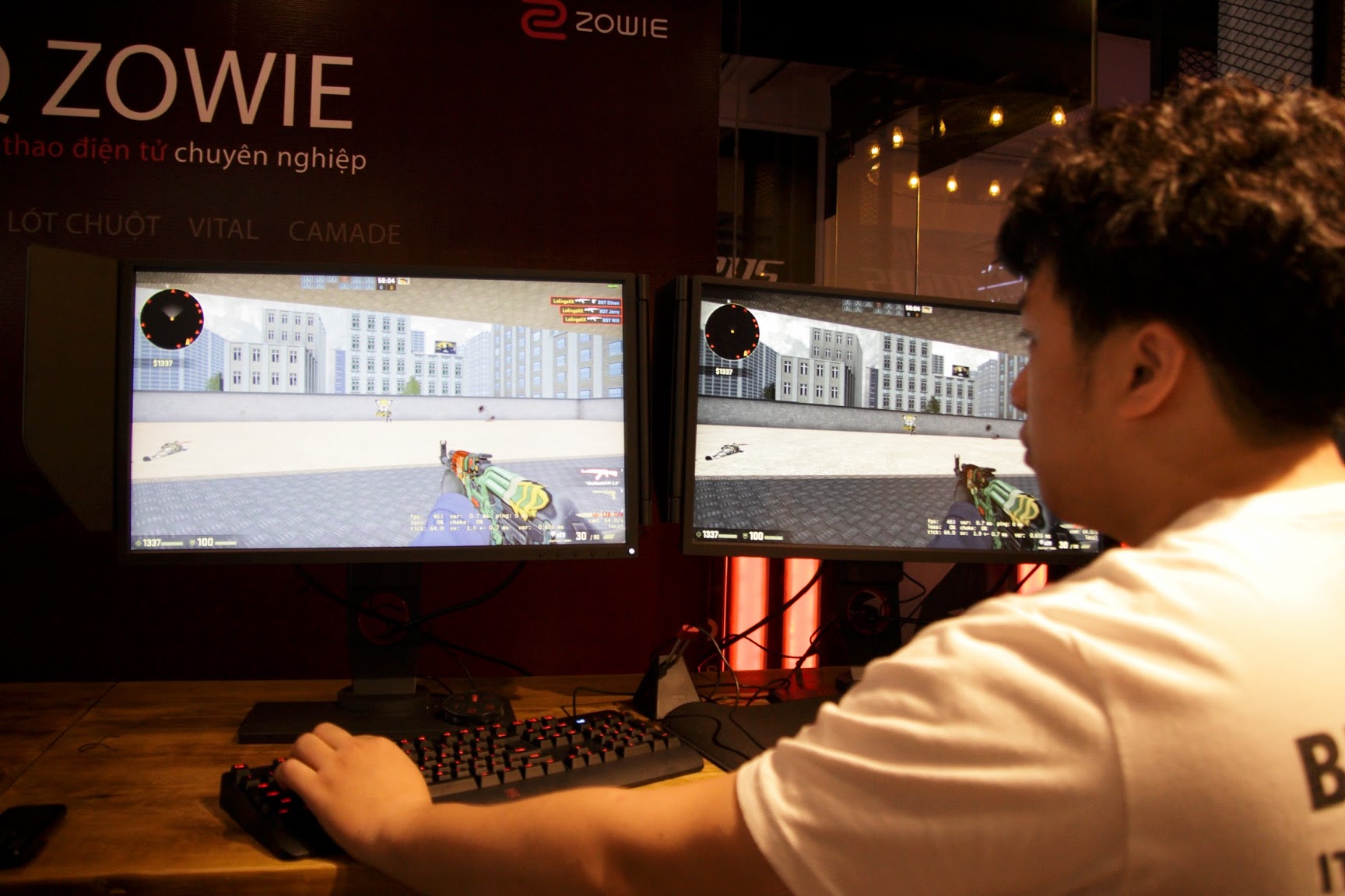 Hình ảnh buổi giới thiệu sản phẩm của BenQ Zowie