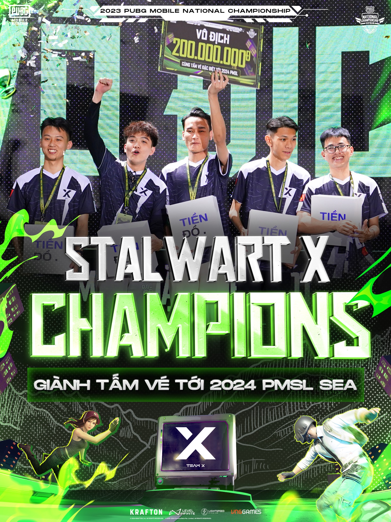StalWart X vô địch PMNC 2023