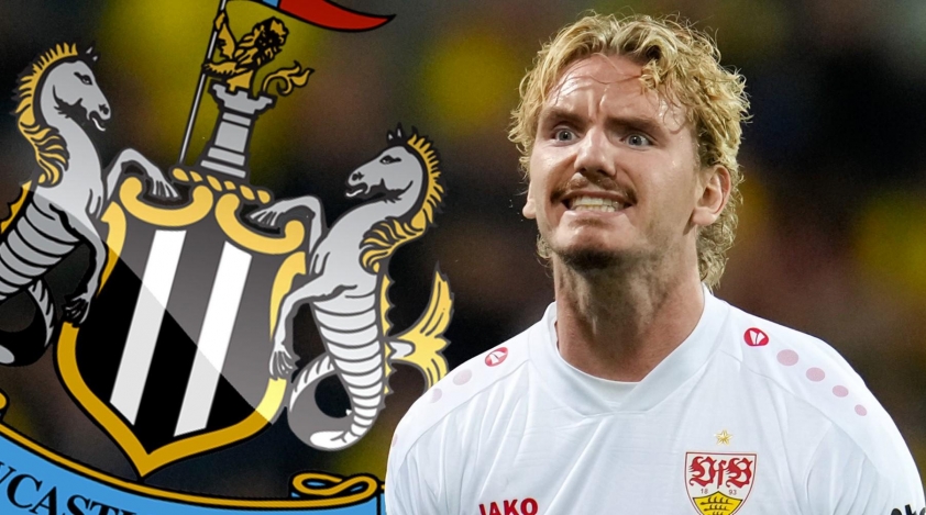 Woltemade khoác áo Newcastle