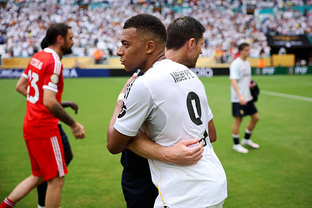 Mbappe vào sân trong hiệp 2 nhưng không để lại được ấn tượng nào