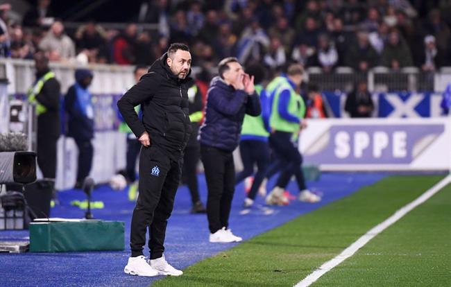 HLV Roberto De Zerbi lại gây tranh cãi ở Marseille 1