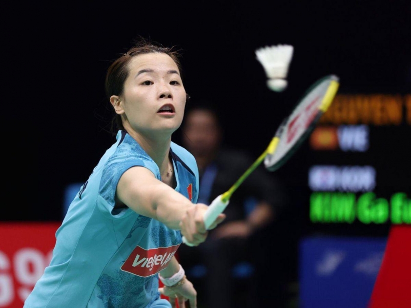 Nguyễn Thùy Linh thua Chen Yufei