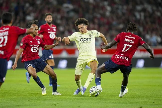 Monaco để thua Lille tuần trước