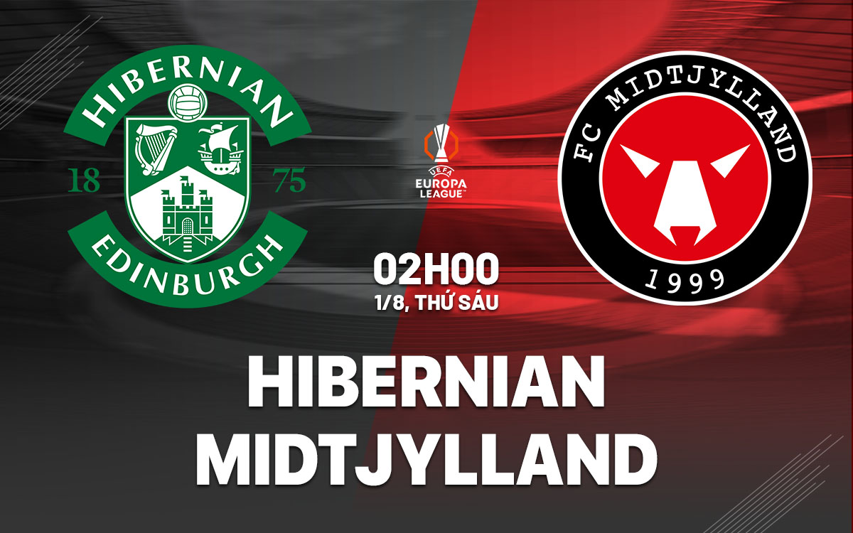 Hibernian đấu Midtjylland