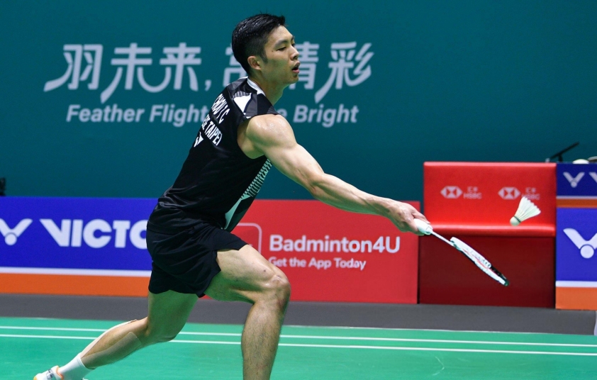 Chou Tien-chen 2 lần thắng Kunlavut Vitidsarn chỉ trong thời gian ngắn, tiếp tục hồi xuân mạnh mẽ ở tuổi 35