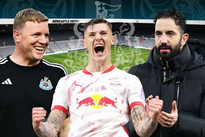 Newcastle đánh bại Man United trong cuộc đua giành chữ ký Sesko, mở ra viễn cảnh Isak đến Liverpool?