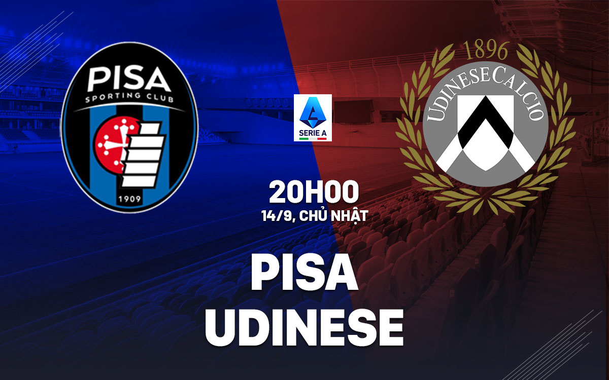 Phân tích trận đấu Pisa vs Udinese