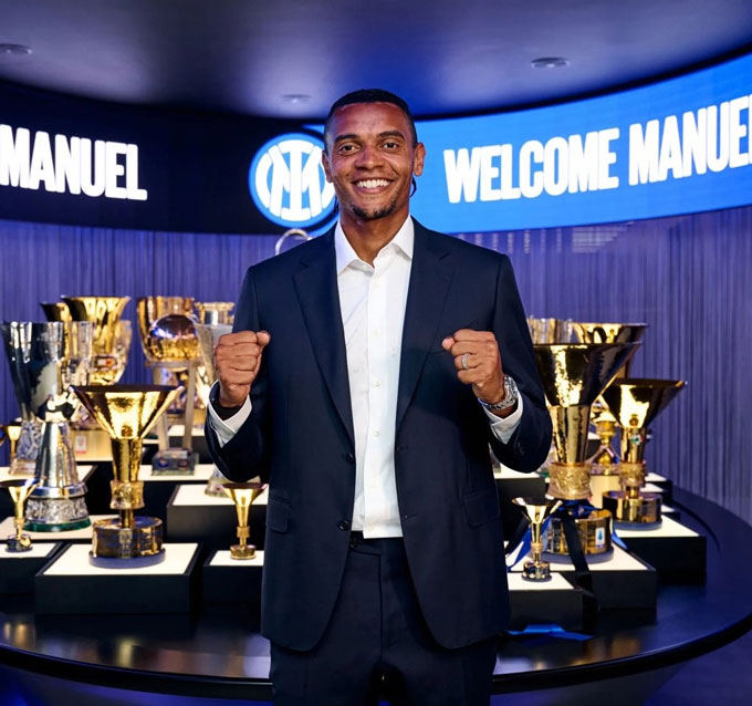 Akanji gia nhập Inter