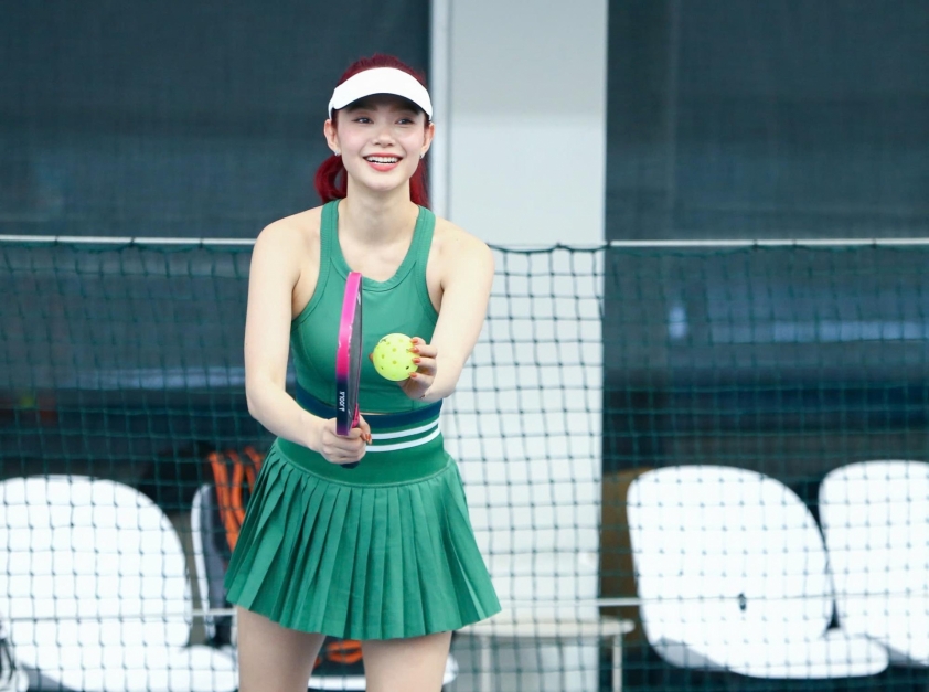 Sân pickleball tại nhà Minh Hằng
