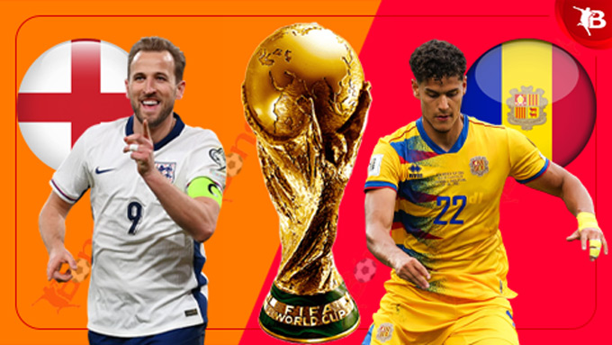 Hình ảnh trận đấu Anh vs Andorra
