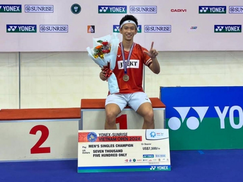 Shogo Ogawa vô địch Vietnam Open 2024