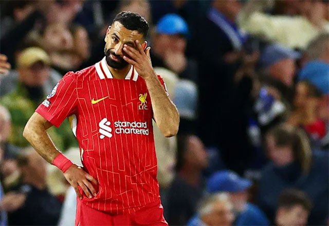 Ảnh Mohamed Salah trong màu áo Liverpool