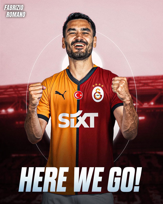 Gundogan cập bến Galatasaray