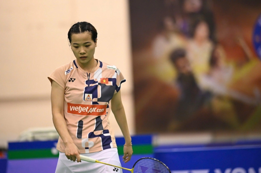 Nguyễn Thùy Linh và Yeo Jia Min tại China Masters