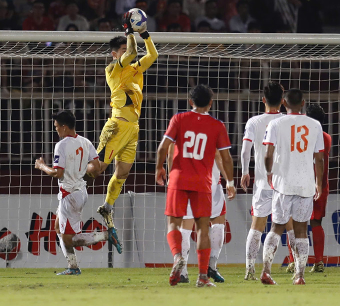 Trung Kiên được chấm điểm cao nhất theo Besoccer