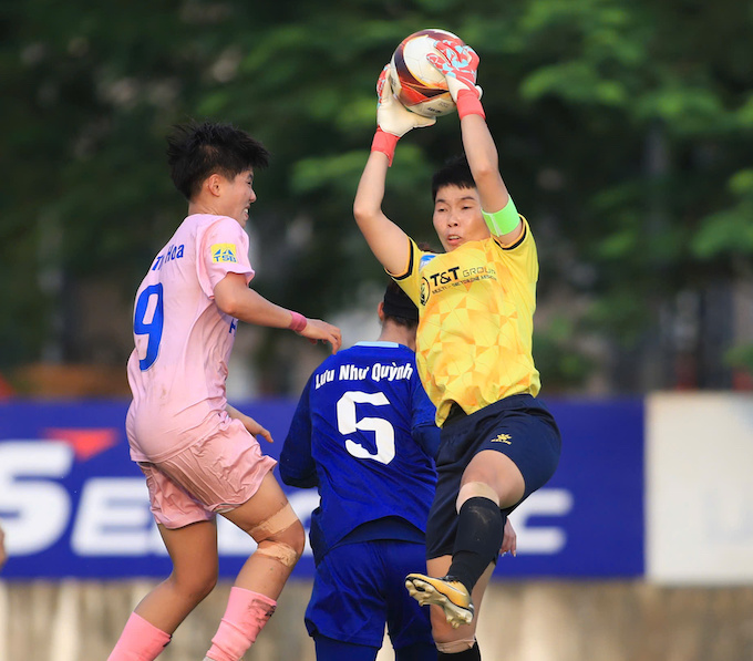 Kim Thanh thi đấu xuất sắc cho Thái Nguyên T&T