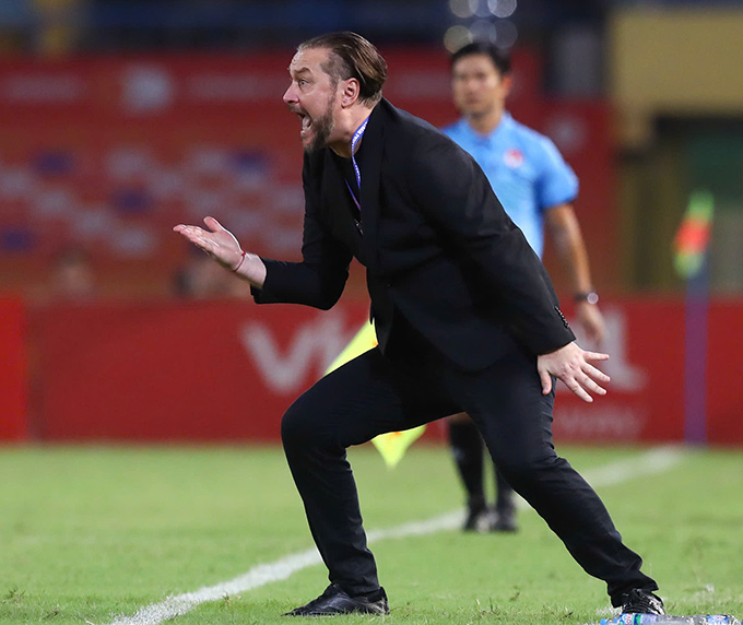 HLV Popov thất vọng sau trận thua