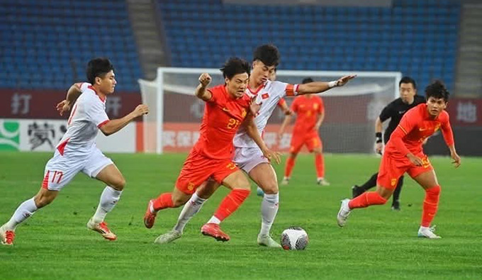U22 Việt Nam vs U22 Trung Quốc Panda Cup