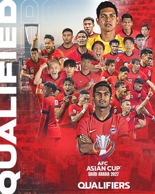 ĐT Singapore giành vé dự Asian Cup sau 43 năm