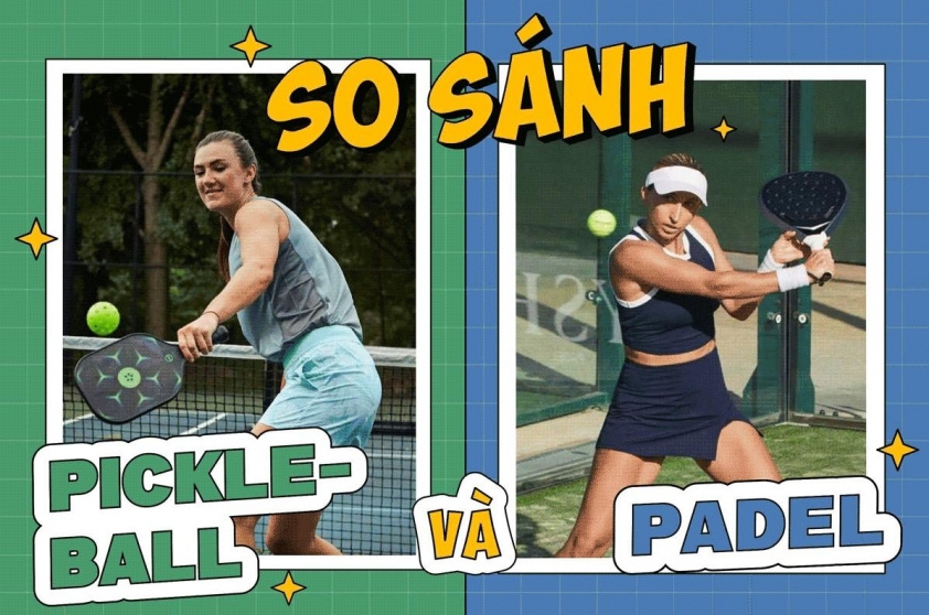 Cách tính điểm khác nhau giữa Padel và Pickleball