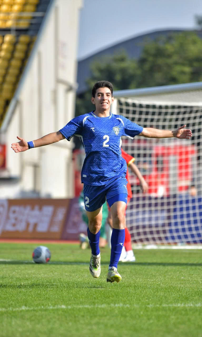 Saidkhon ghi bàn cho U22 Uzbekistan
