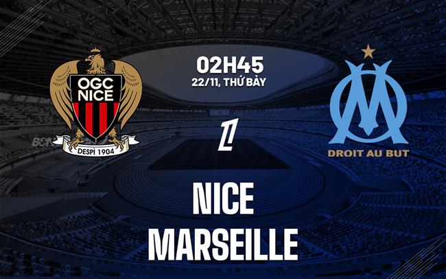 Nice vs Marseille vòng bảng Europa League 2025/26.