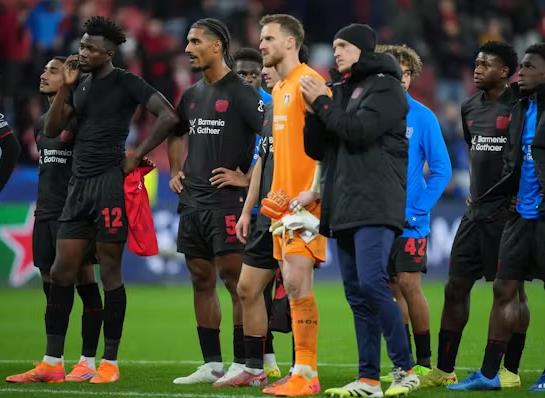 Bayer Leverkusen cũng chưa thắng trận nào ở Champions League mùa này