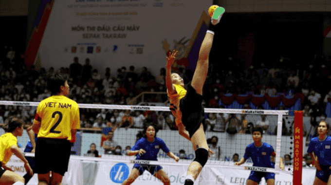 Trận đấu cầu mây SEA Games 33 Môn cầu mây tại SEA Games