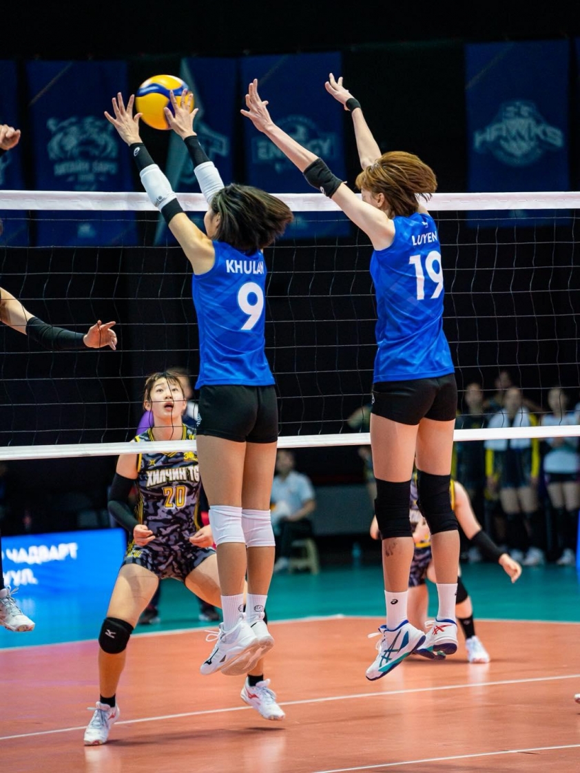 Phụ công cao nhất bóng chuyền nữ Việt Nam ra mắt đội bóng Mông Cổ 735843