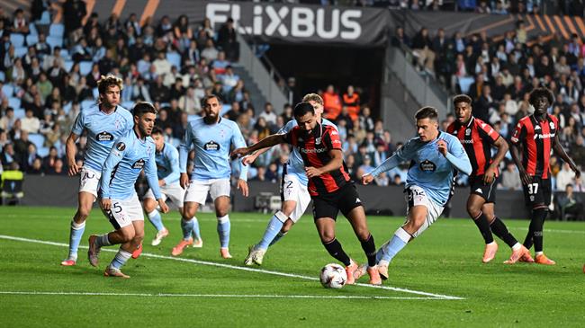 Nice để thua trên sân Celta Vigo ở vòng trước