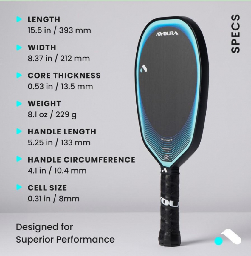 Cảm giác chắc tay và ổn định của Avoura Rhapsody 13