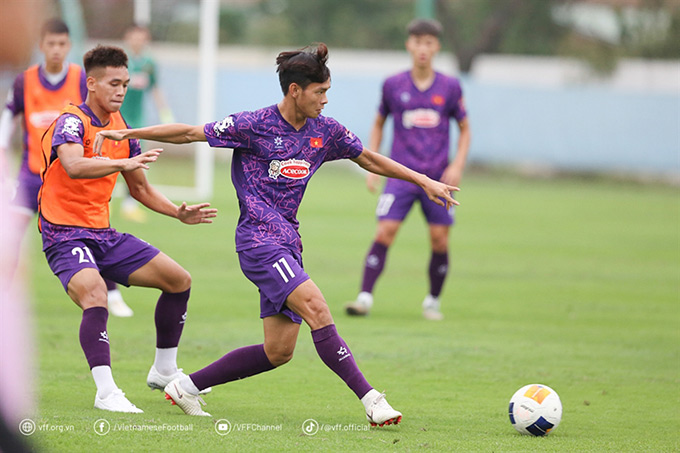 U22 Việt Nam đón chào sự trở lại của Bùi Vĩ Hào