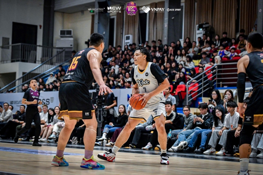 Dominique Tham cháy hết mình trên sân đấu VBC 2025