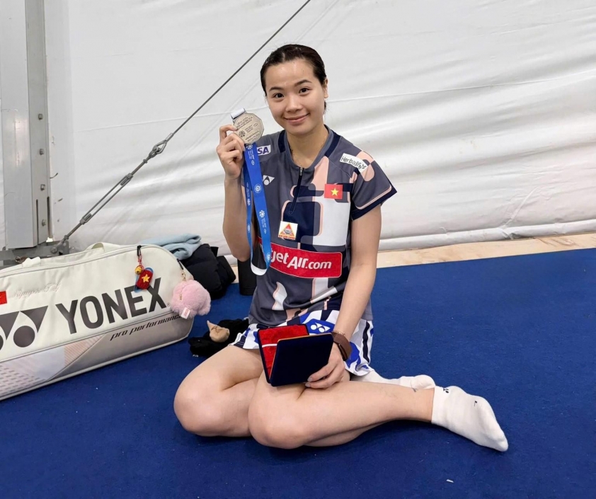 Nguyễn Thùy Linh giành ngôi á quân tại giải cầu lông Korean Masters 2025